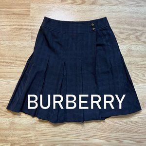 Burberry London Wool Skirt Women's 37cm
